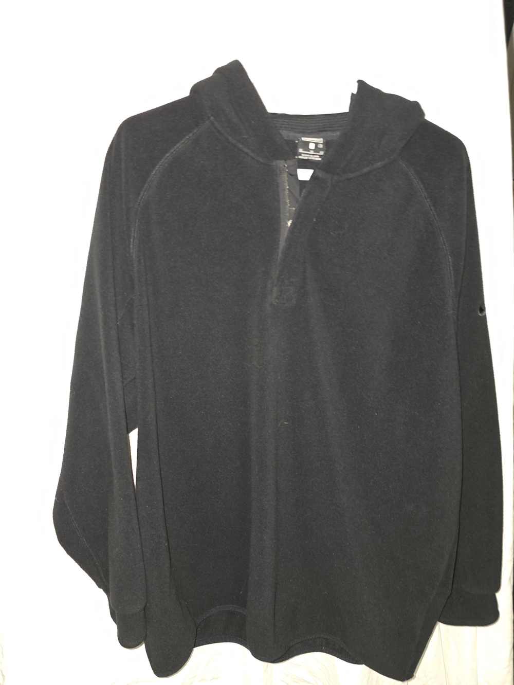 Men's Nike Golf Therma Hoodie Black Quarter Zip Pullover XL CQ7728-010